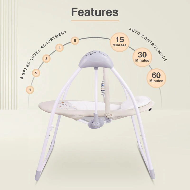 Snicker Automatic Baby Swing - Image 16