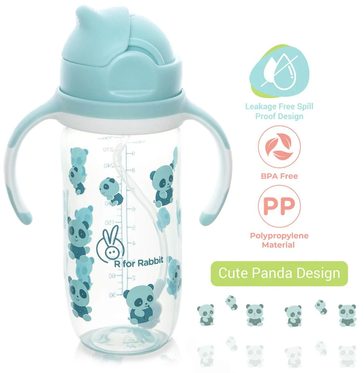 Bubble Baby Sipper Bottle 300ml BPA free Poly Propylene Material - Image 5
