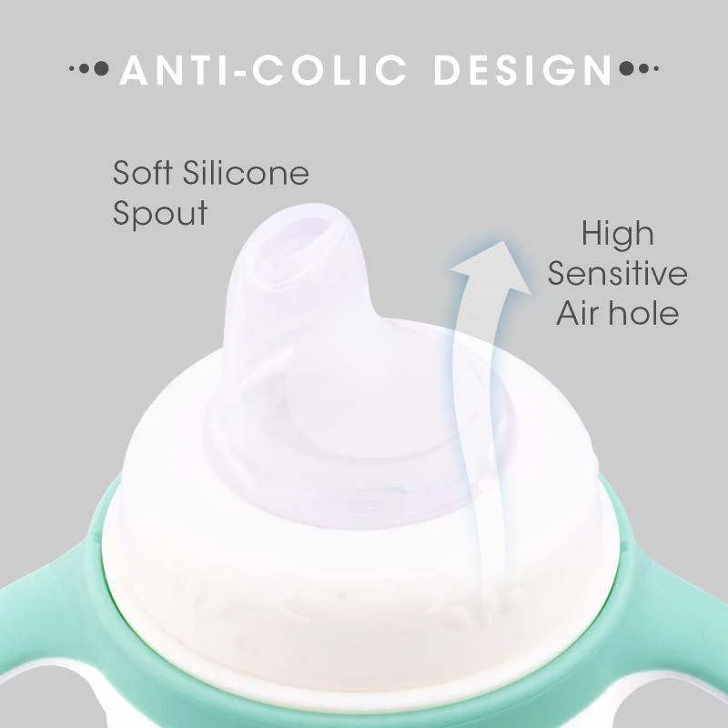 Bunny Baby Spout Sippy Cup 240ML With Soft Silicon Spout for Baby 6 Months+ - Image 4