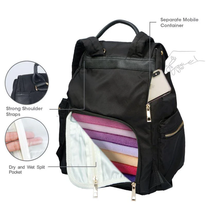 Caramello Bliss Diaper Bag - Image 17