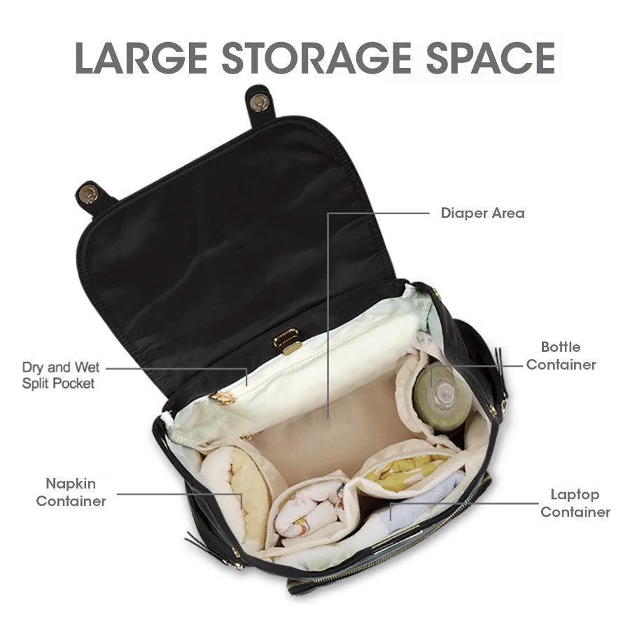 Caramello Bliss Diaper Bag - Image 35