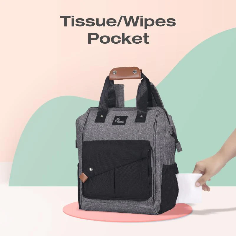 Caramello Delight Smart Diaper Backpack Bag - Image 4