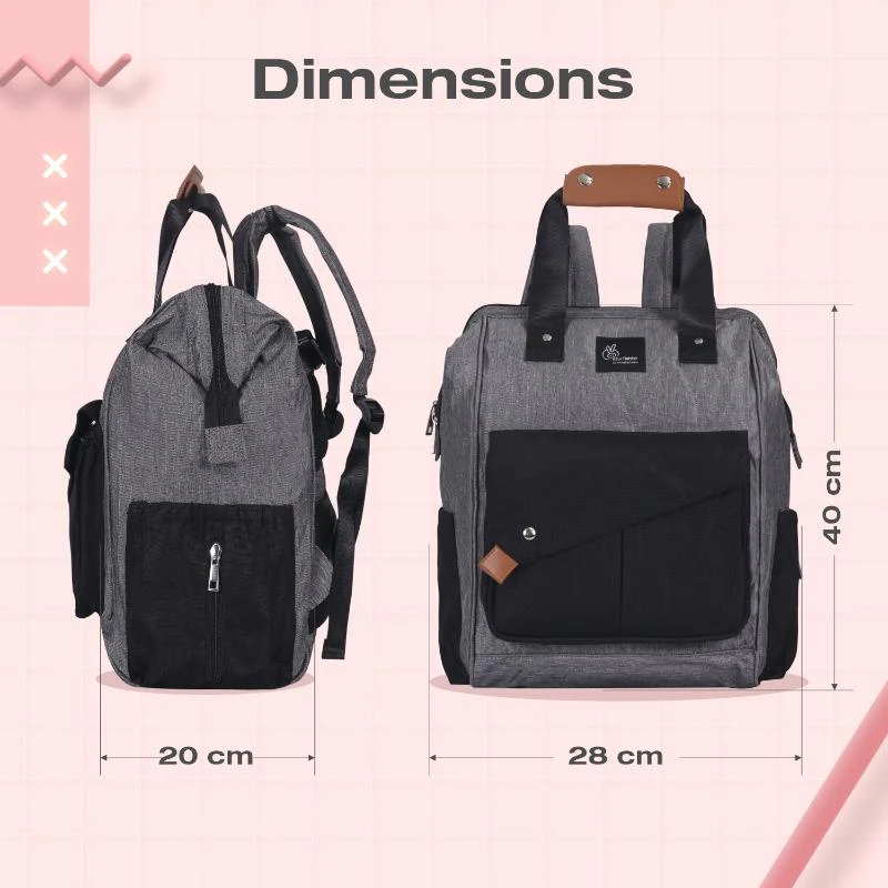 Caramello Delight Smart Diaper Backpack Bag - Image 6