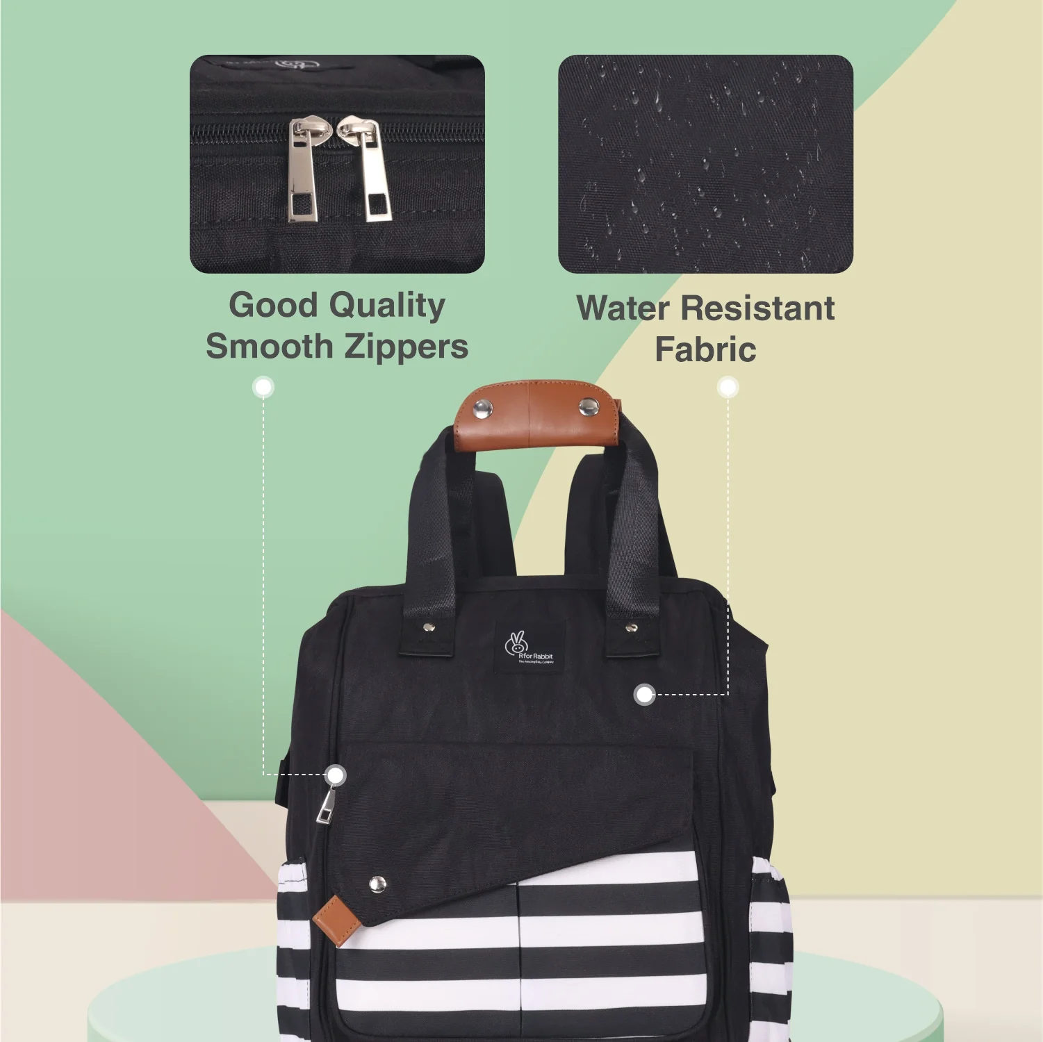 Caramello Delight Smart Diaper Backpack Bag - Image 11