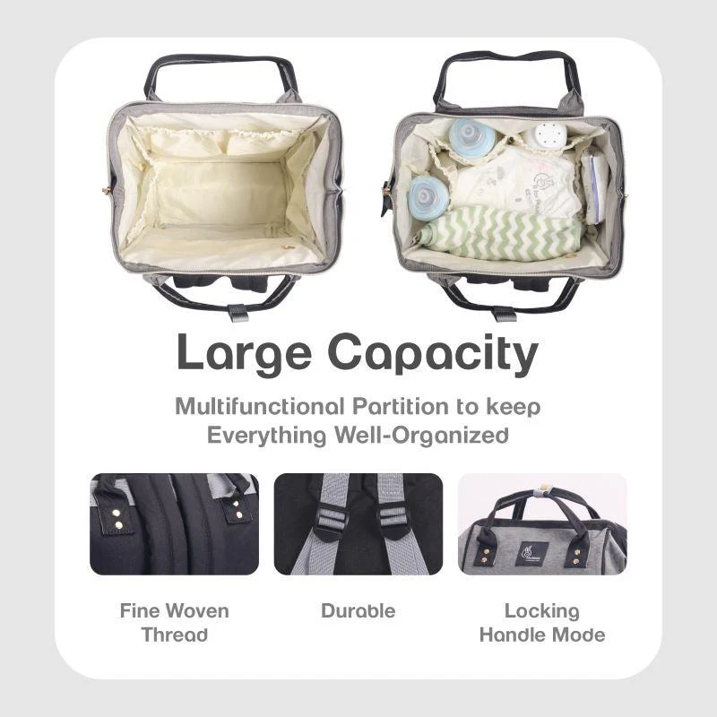 Caramello Diaper Bag Fashionable Diaper Bag For Moms - Image 14