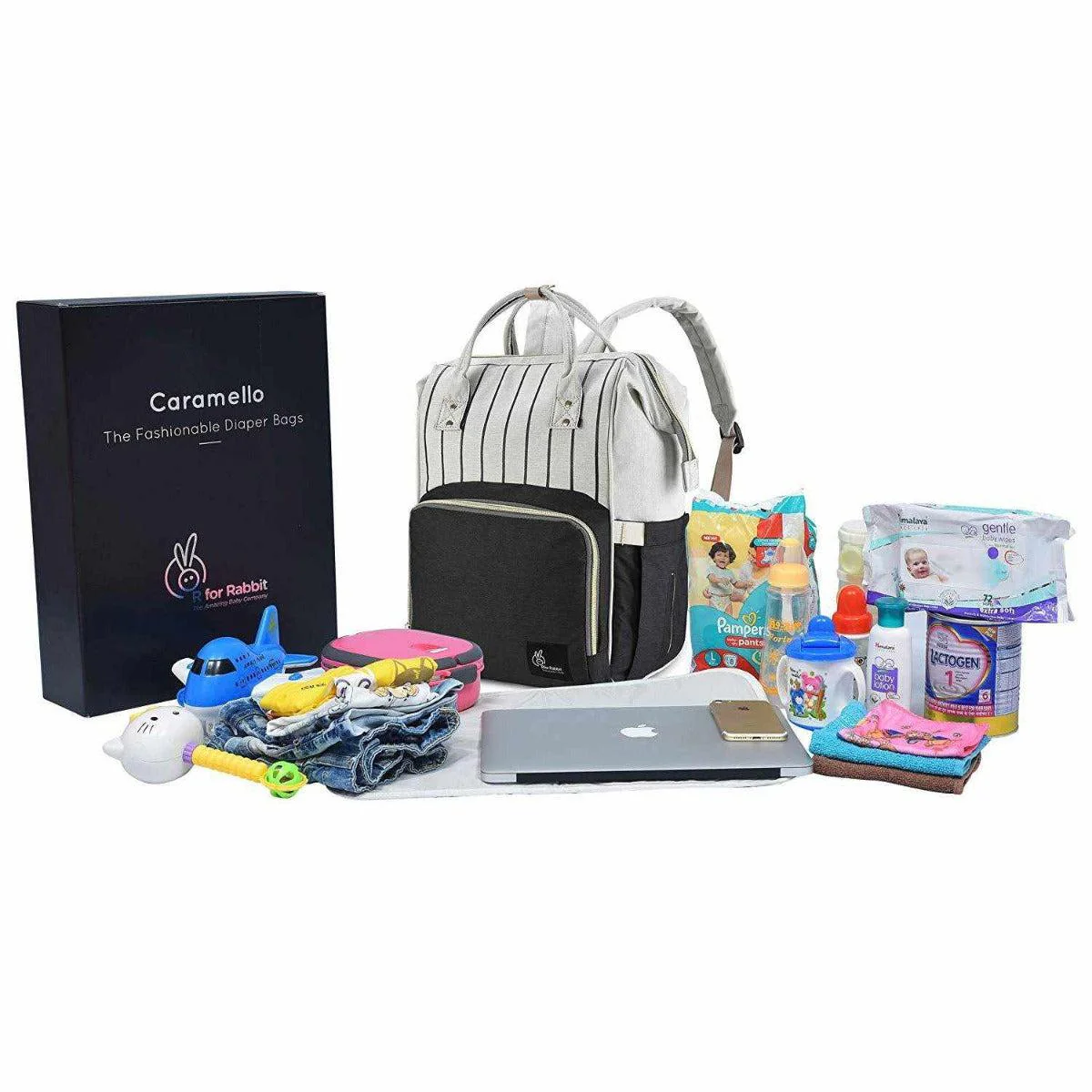 Caramello Diaper Bag Fashionable Diaper Bag For Moms - Image 26