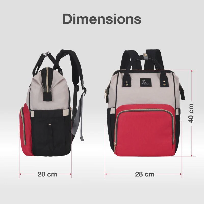 Caramello Diaper Bag For Moms With Personalized Name Tag - Image 26