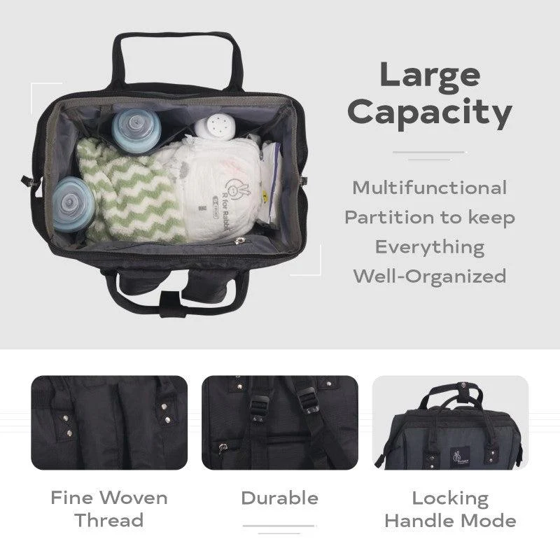 Caramello Dino Diaper Bag For Mother With 11 Pockets - Image 14