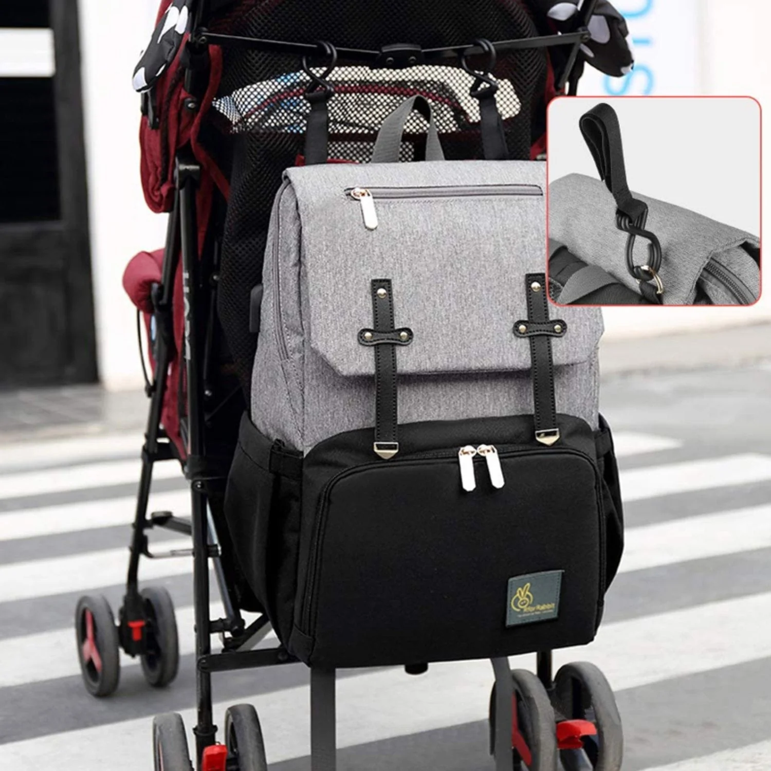 Caramello Smart Diaper Bags For Mother With High-Quality Water-Resistant Material - Image 3