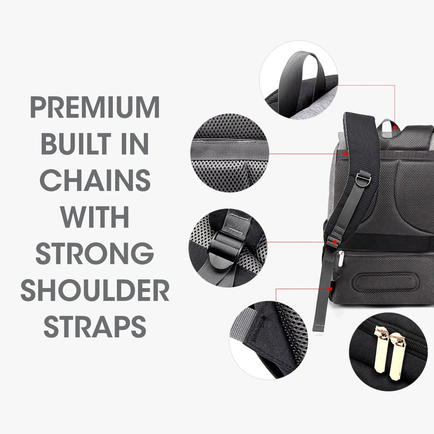 Caramello Smart Diaper Bags For Mother With High-Quality Water-Resistant Material - Image 6