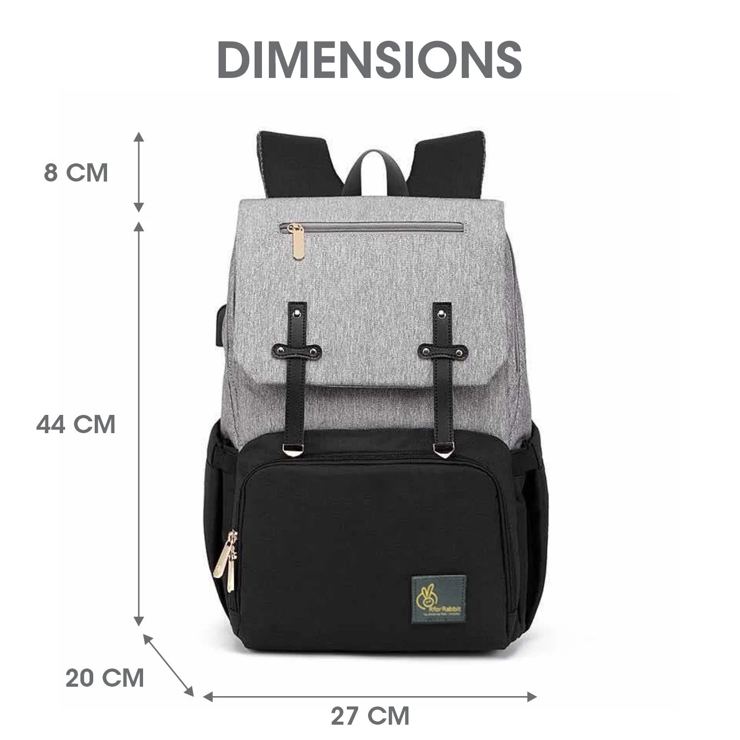 Caramello Smart Diaper Bags For Mother With High-Quality Water-Resistant Material - Image 7