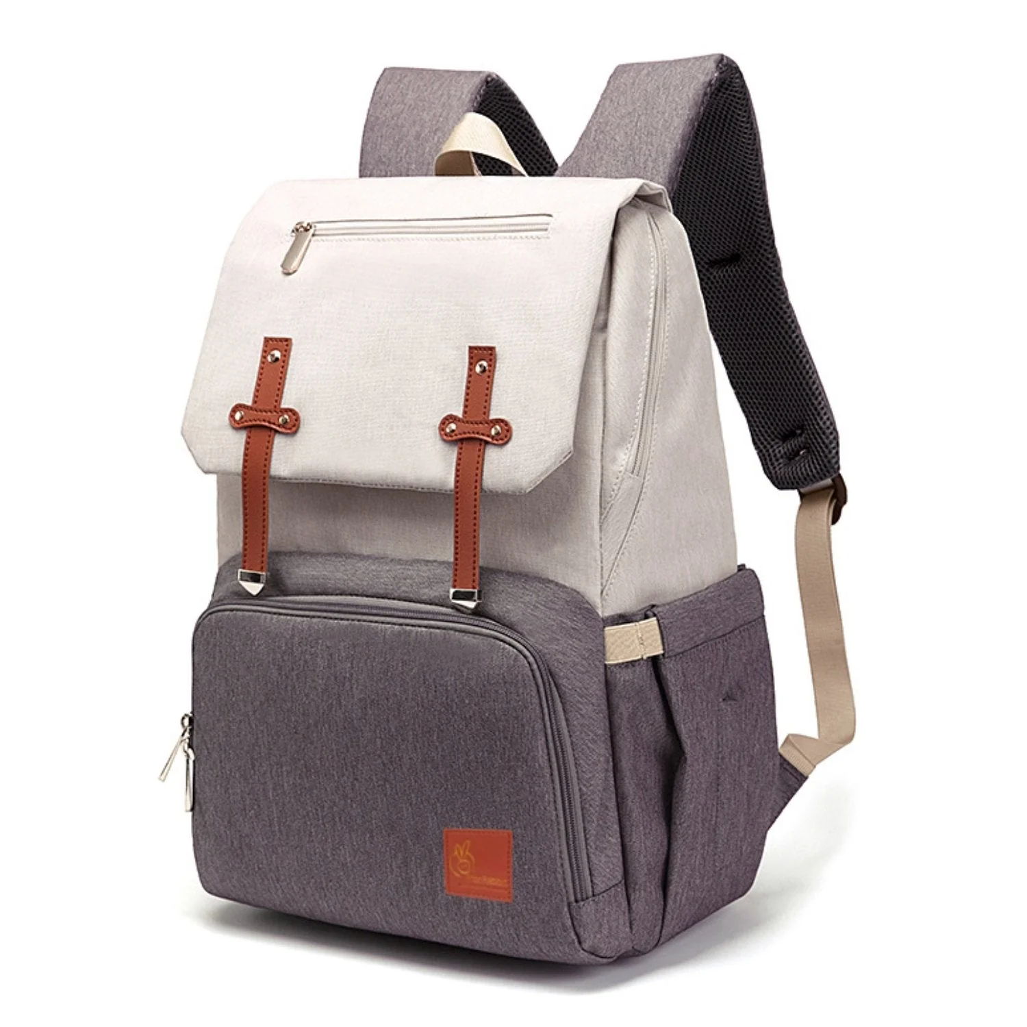 Caramello Smart Diaper Bags For Mother With Personalized Name Tag - Image 12