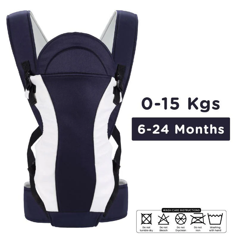 Chubby Cheeks Baby Carrier Suitable For 6-24 Month Babies (0-15 Kgs), Carry In 3 Ways - Image 9