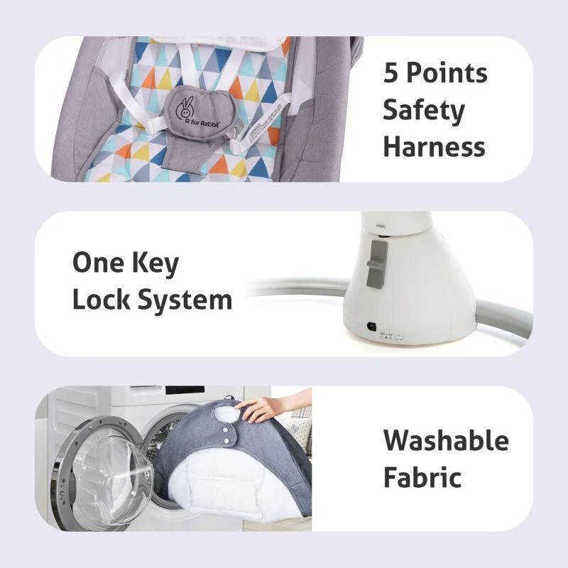 Cocoon The Smart Auto Baby Swing - Image 7