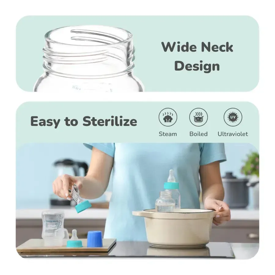 Glass Feeding Bottle 240 ml - Image 11