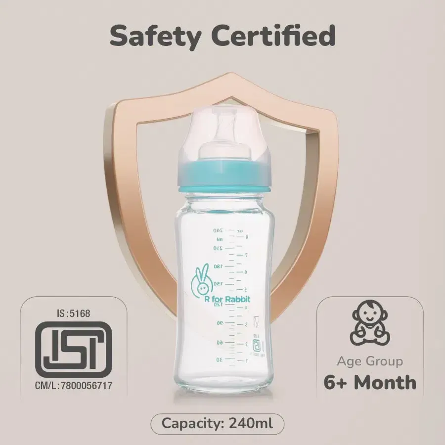 Glass Feeding Bottle 240 ml - Image 12