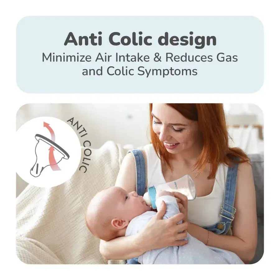 Glass Feeding Bottle 120 ml - Image 3