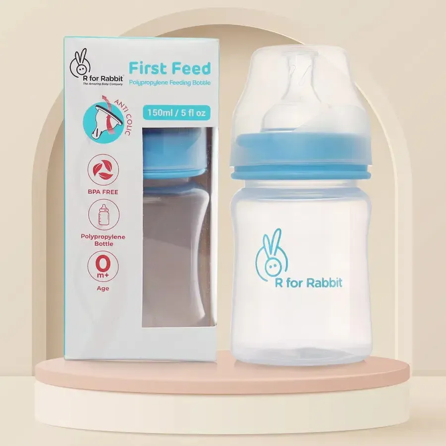 First feed 150 ml PP Feeding Bottle - Image 8