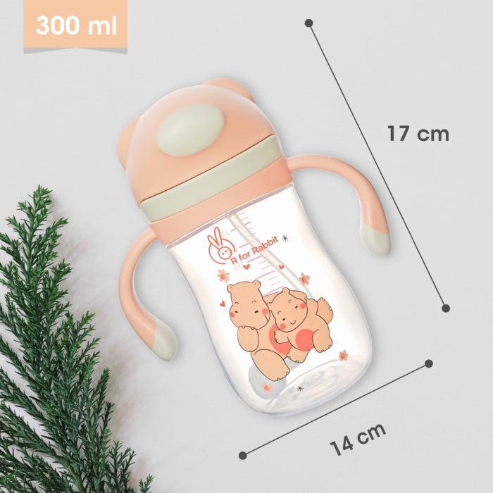 Hippo Straw Sipper Bottle For Babies 300ml - Image 11