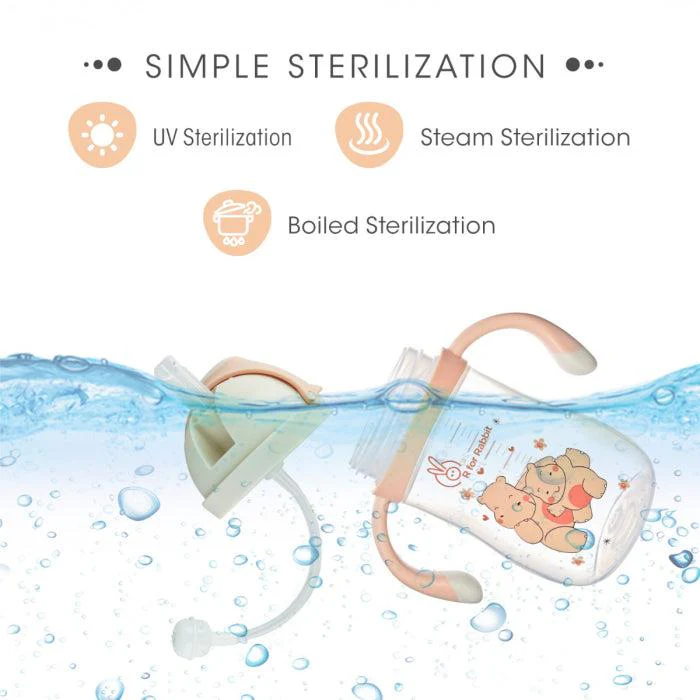 Hippo Straw Sipper Bottle For Babies 300ml - Image 13