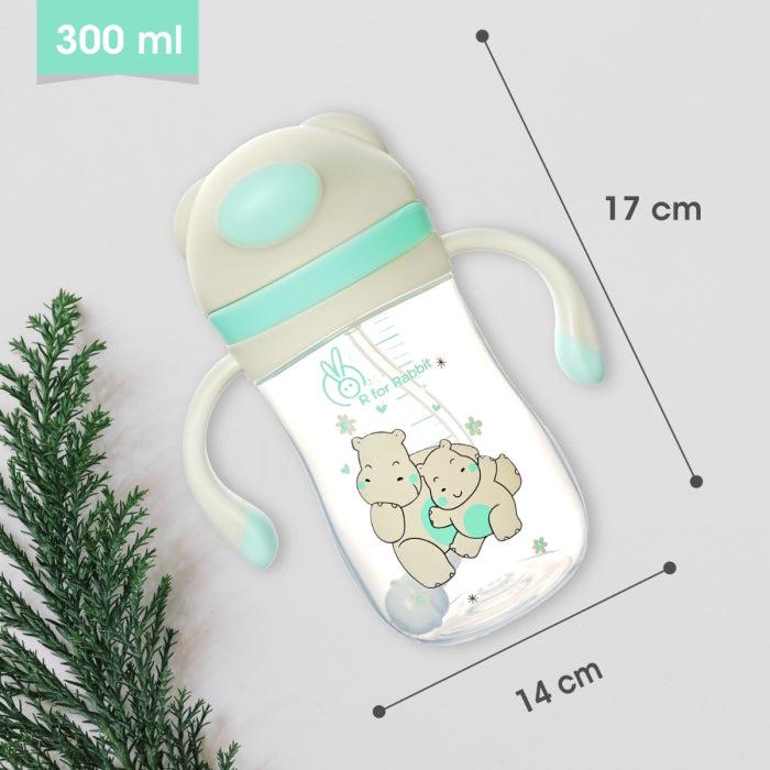 Hippo Straw Sipper Bottle For Babies 300ml - Image 3