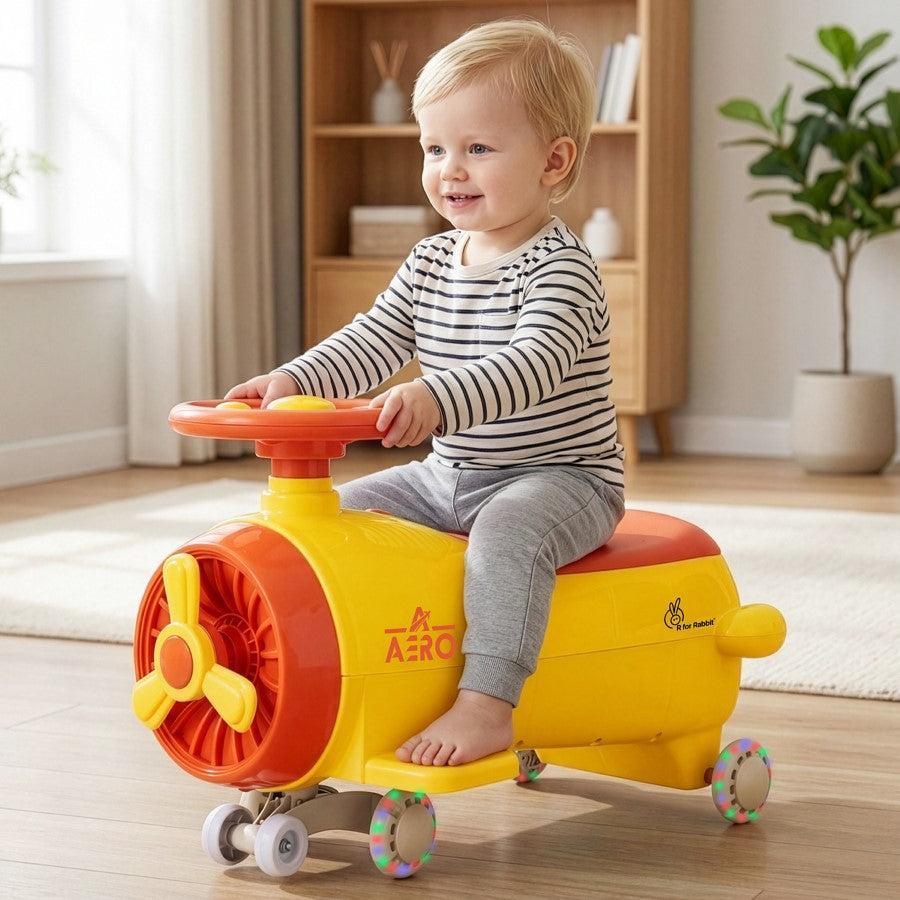 Iya Iya Aero Swing Car for kids 2 in 1 Ride On With ABEC 7 Bearing - Image 17
