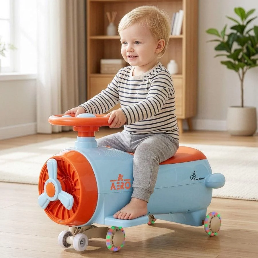 Iya Iya Aero Swing Car for kids 2 in 1 Ride On With ABEC 7 Bearing - Image 25