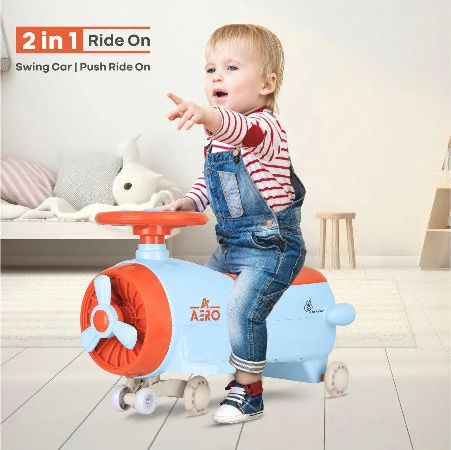 Iya Iya Aero Swing Car for kids 2 in 1 Ride On With ABEC 7 Bearing - Image 27