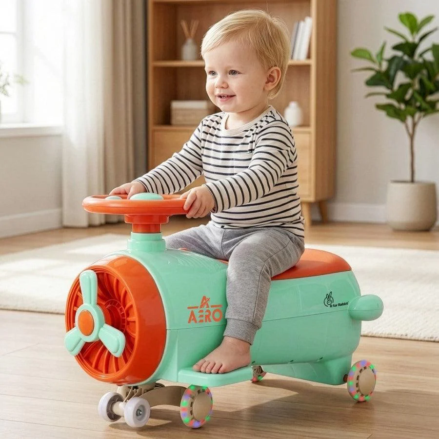 Iya Iya Aero Swing Car for kids 2 in 1 Ride On With ABEC 7 Bearing - Image 9