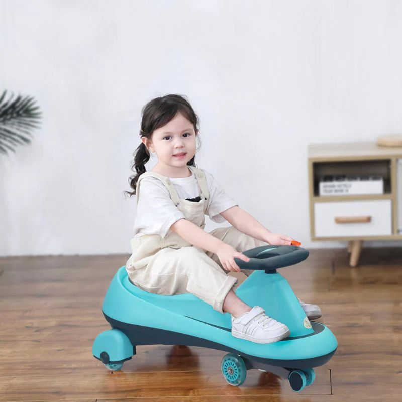 Iya Iya Drift Swing Car - Inbuilt Music, Scratch Free PU Led Wheels, Up to 125 Kgs Capacity - Image 14