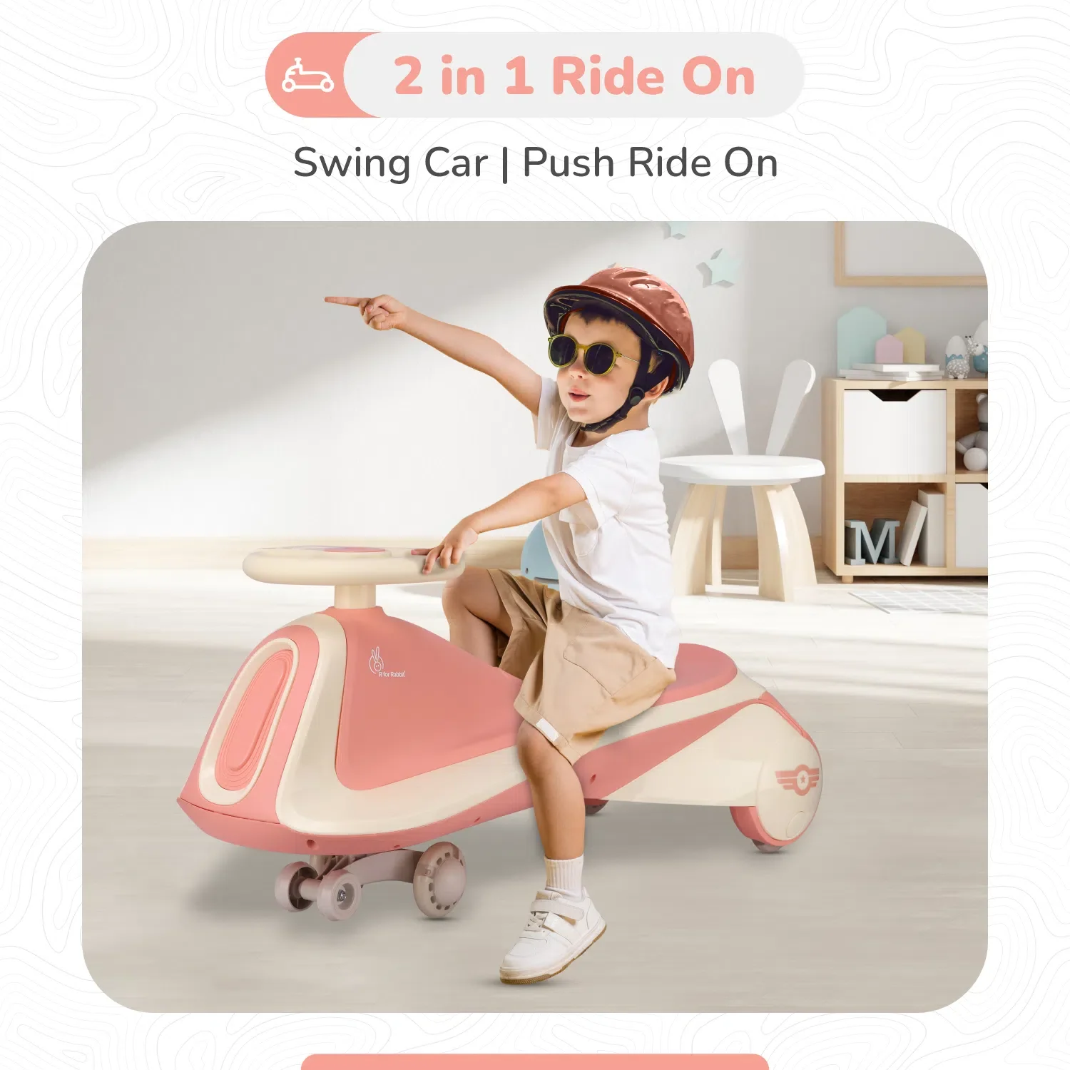Iya Iya Sportz swing car for kids - Image 16