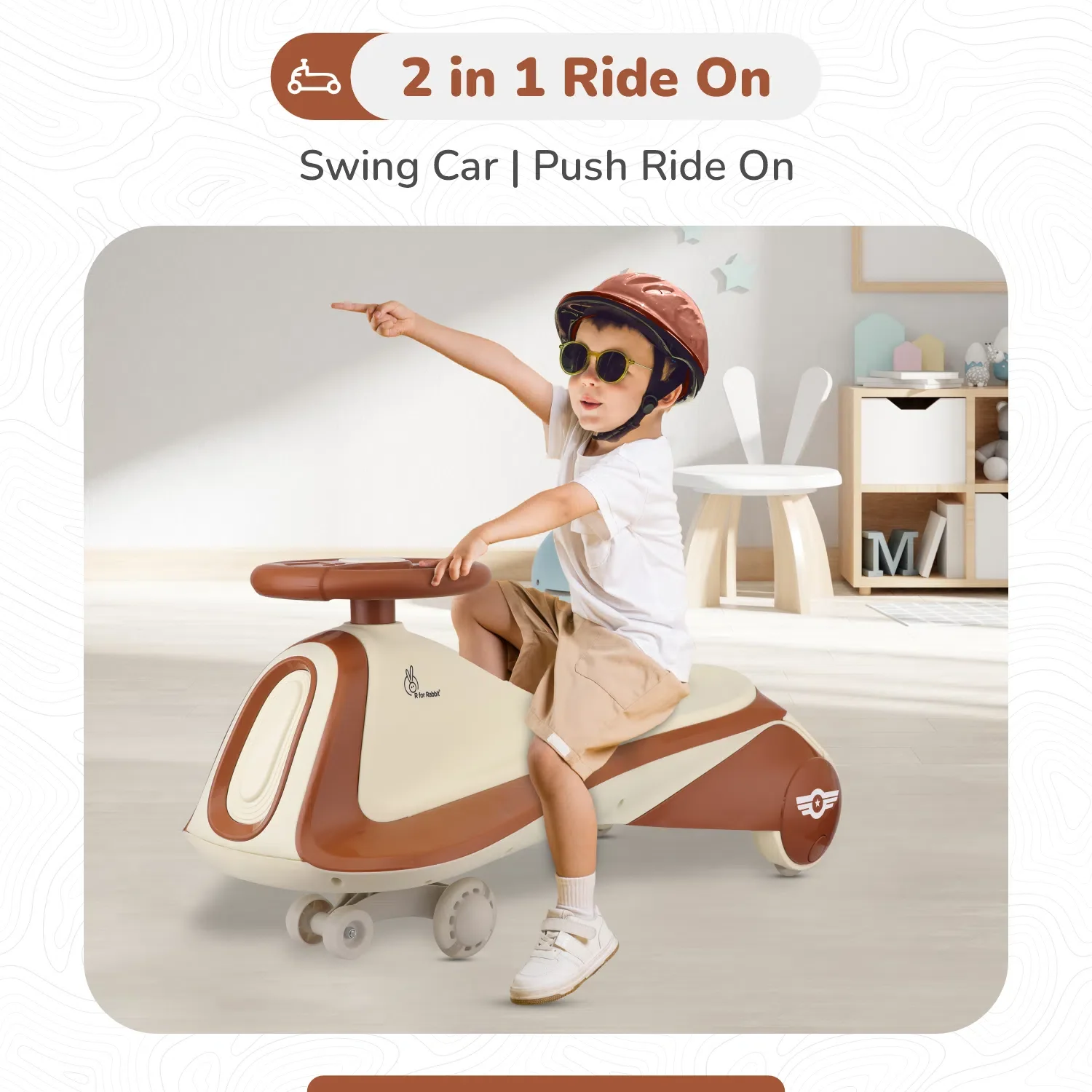Iya Iya Sportz swing car for kids - Image 9