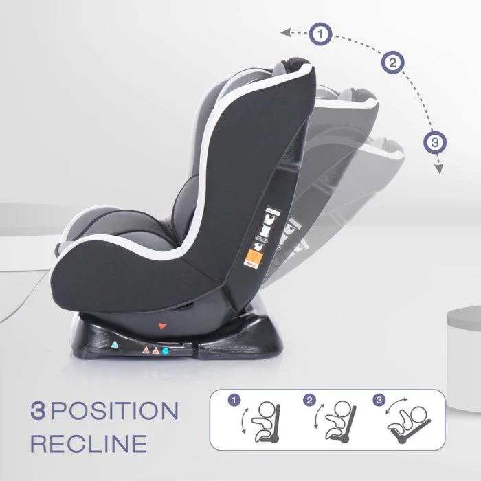 Jack N Jill Baby Car Seat For 0 To 5 Years - Black Grey - Image 5