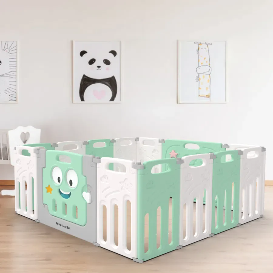 Joyland Playard For Kids 14-Panel Playard, Babies' Play Area, Indoor Setup - Image 10