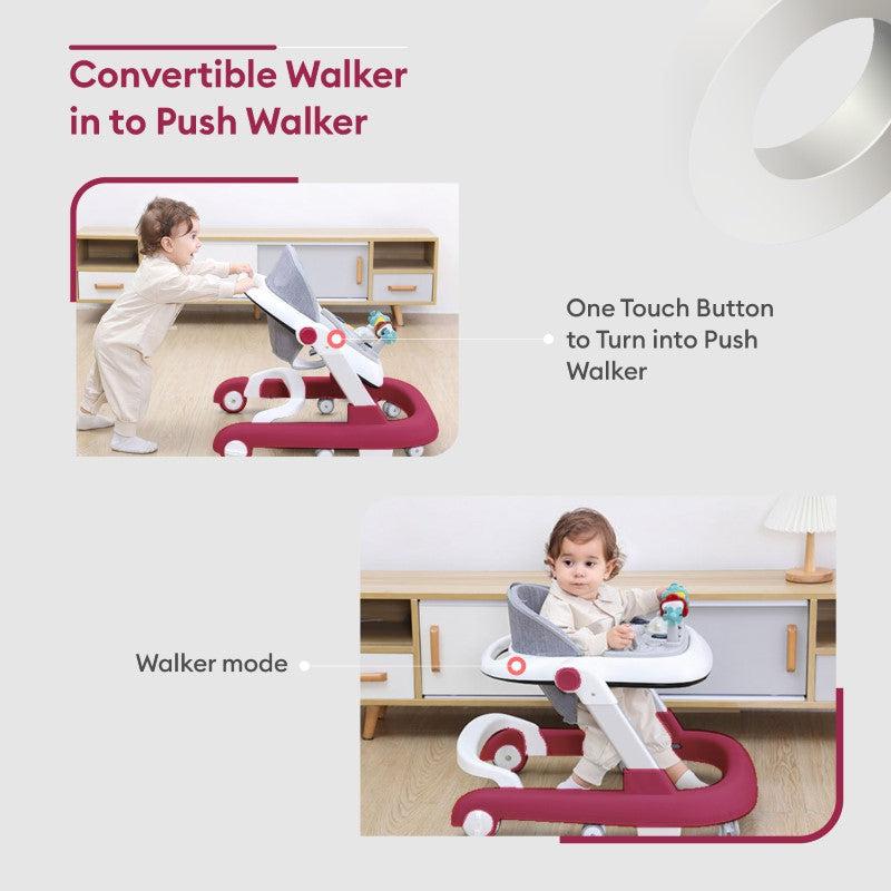 Little Feet Walker - Detachable Toy Bar With Music & Light - Red - Image 3