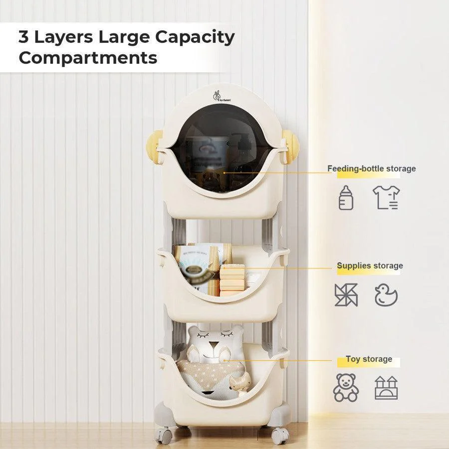 Little Genius Astro Kid’s Toys and Stationery Storage Organizer - Image 11