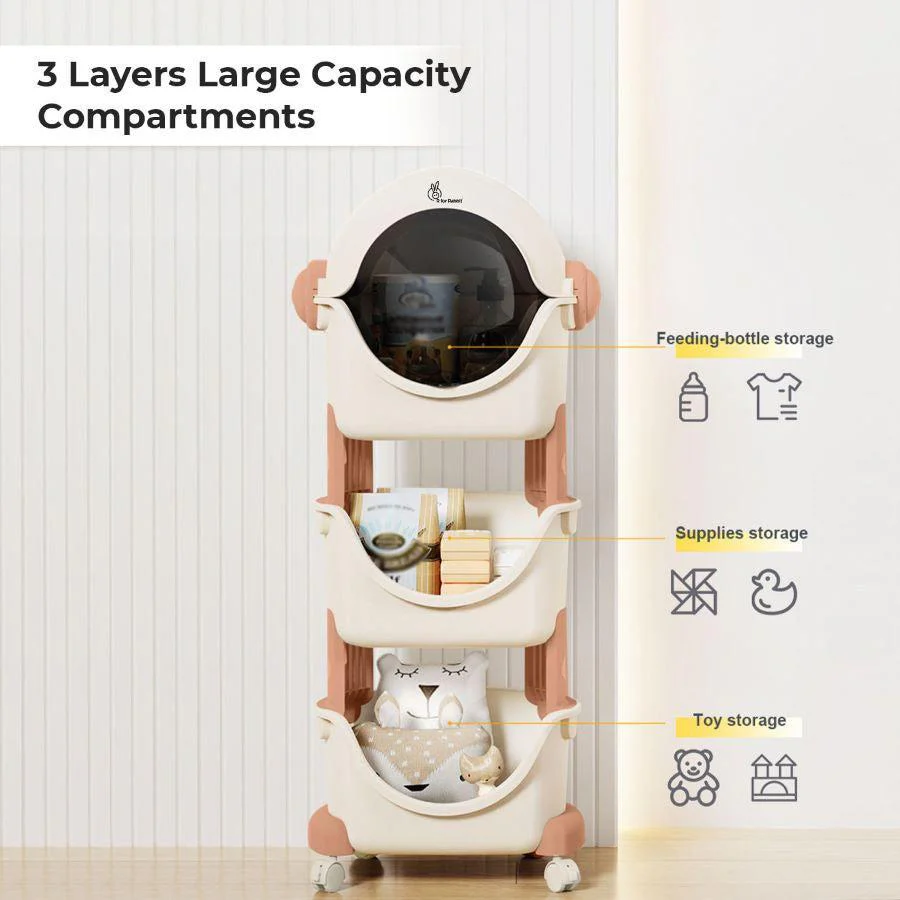 Little Genius Astro Kid’s Toys and Stationery Storage Organizer - Image 4