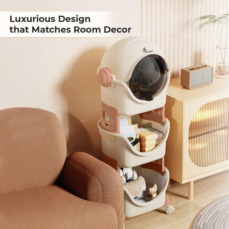 Little Genius Astro Kid’s Toys and Stationery Storage Organizer - Image 6