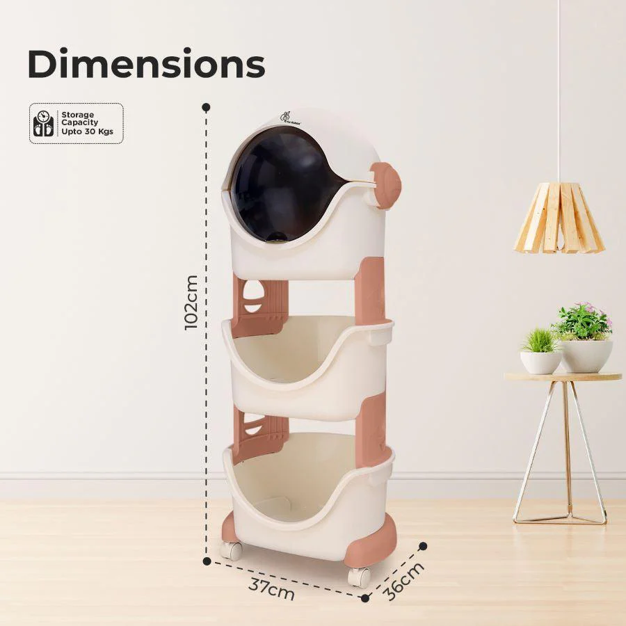 Little Genius Astro Kid’s Toys and Stationery Storage Organizer - Image 7