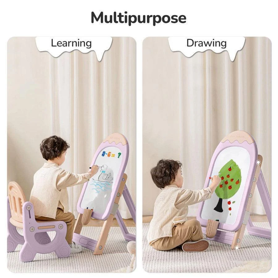 Little Genius Candy Duo - Set of Kids Activity Board & Chair - Image 10