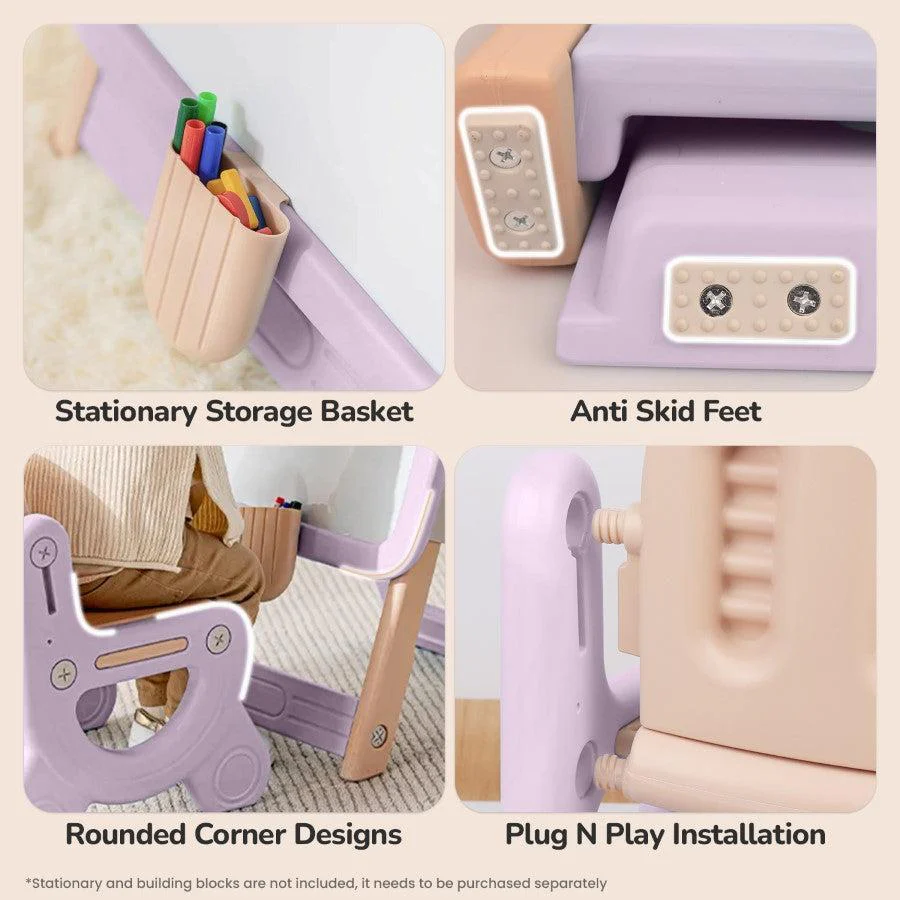 Little Genius Candy Duo - Set of Kids Activity Board & Chair - Image 14