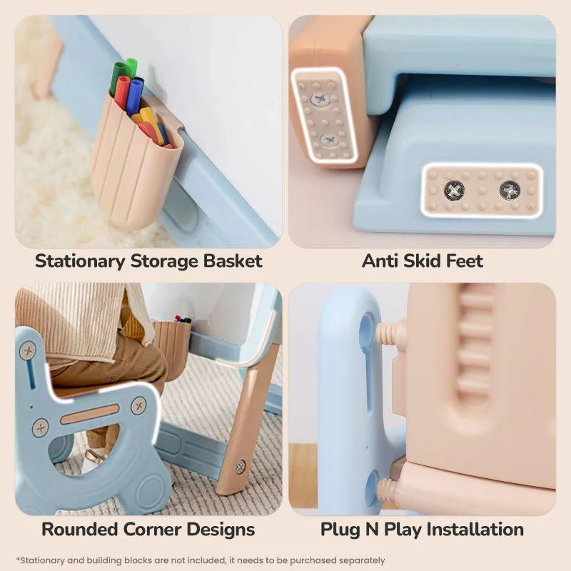 Little Genius Candy Duo - Set of Kids Activity Board & Chair - Image 6