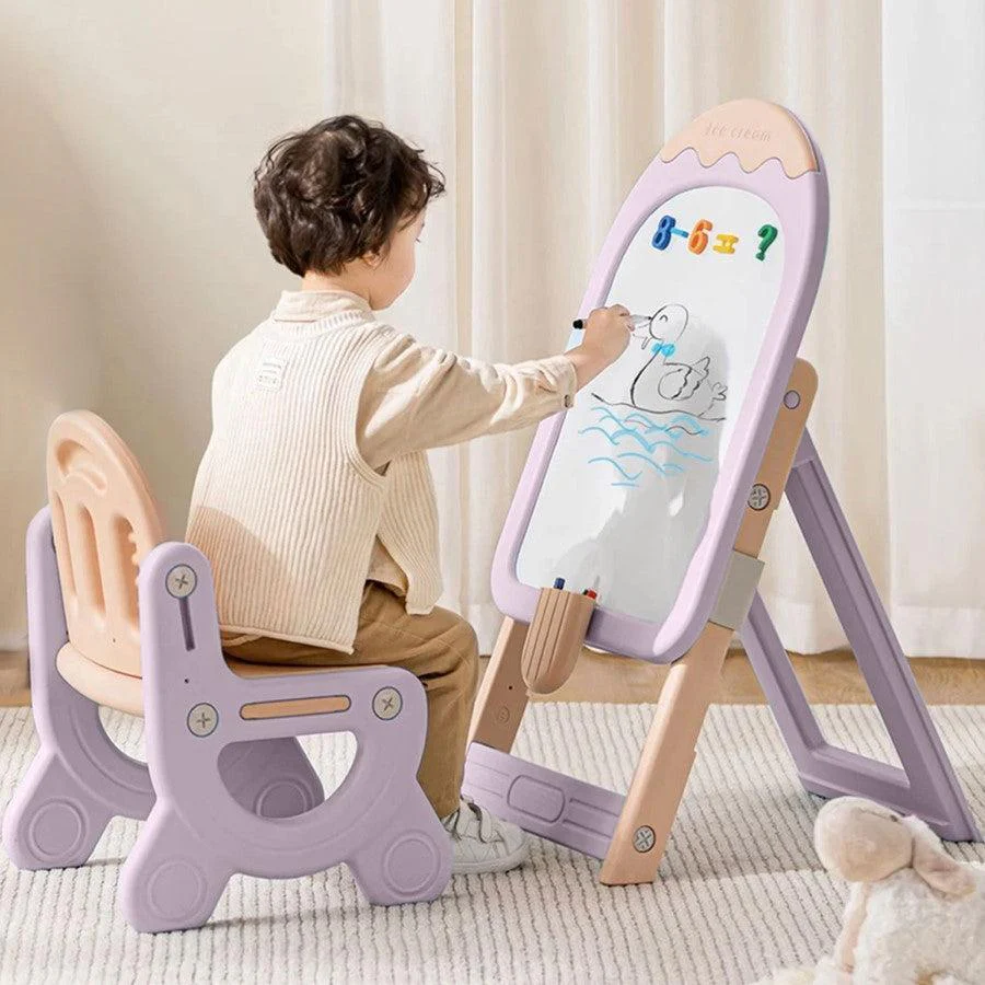 Little Genius Candy Duo - Set of Kids Activity Board & Chair - Image 9