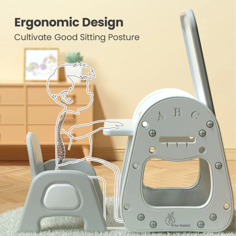 Little Genius Picasso – Multifunctional Kids Study Table Chair Set - Image 5