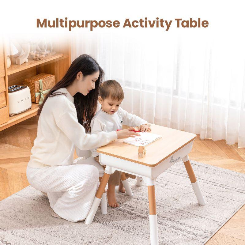 Little Genius Woodland Kids Study Table With Chair - Image 7