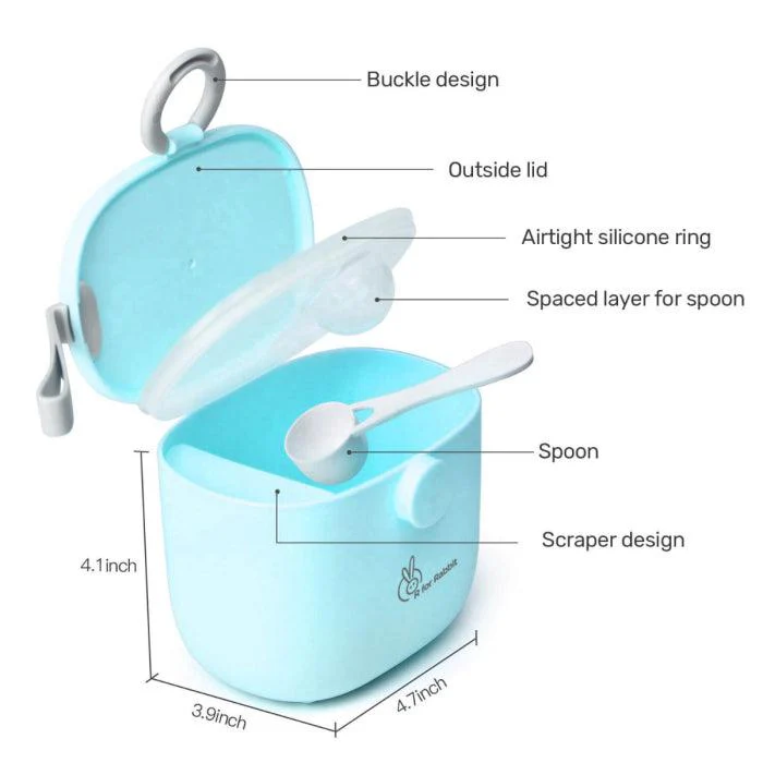 First Feed Box with Scoop, BPA Free, Leak Proof - Image 4