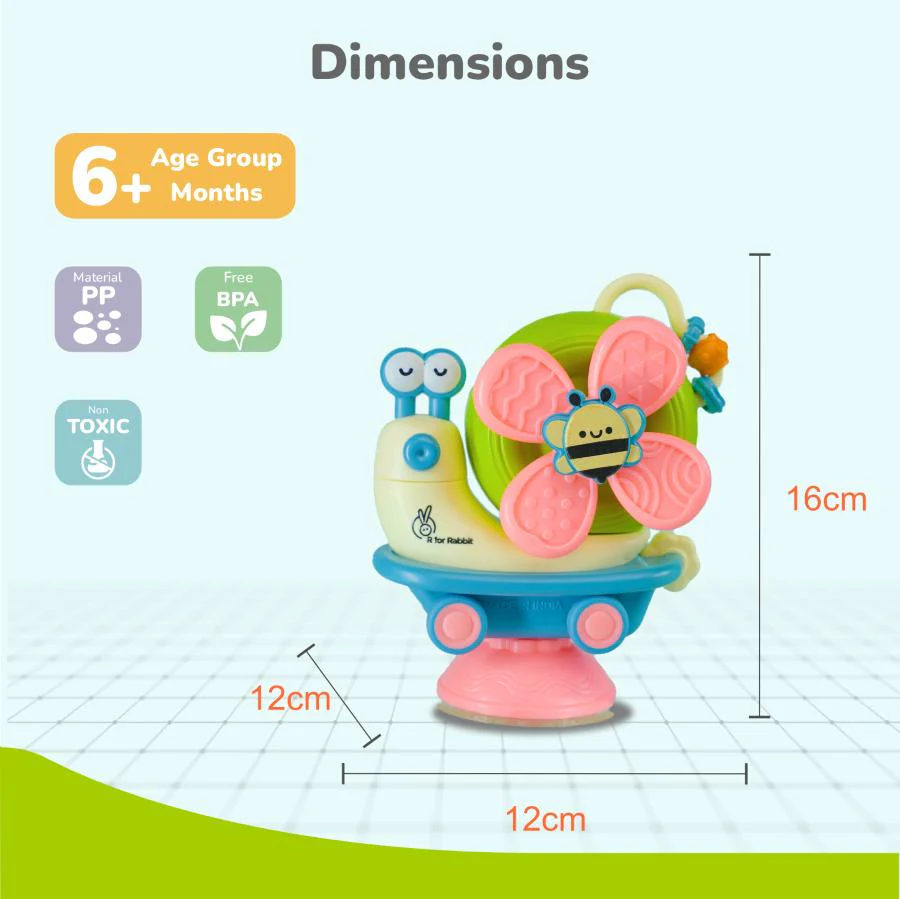 Orapple Spinster – 5-in-1 Multi-Activity Toy for Kids Rattle Toy for Babies - Image 8