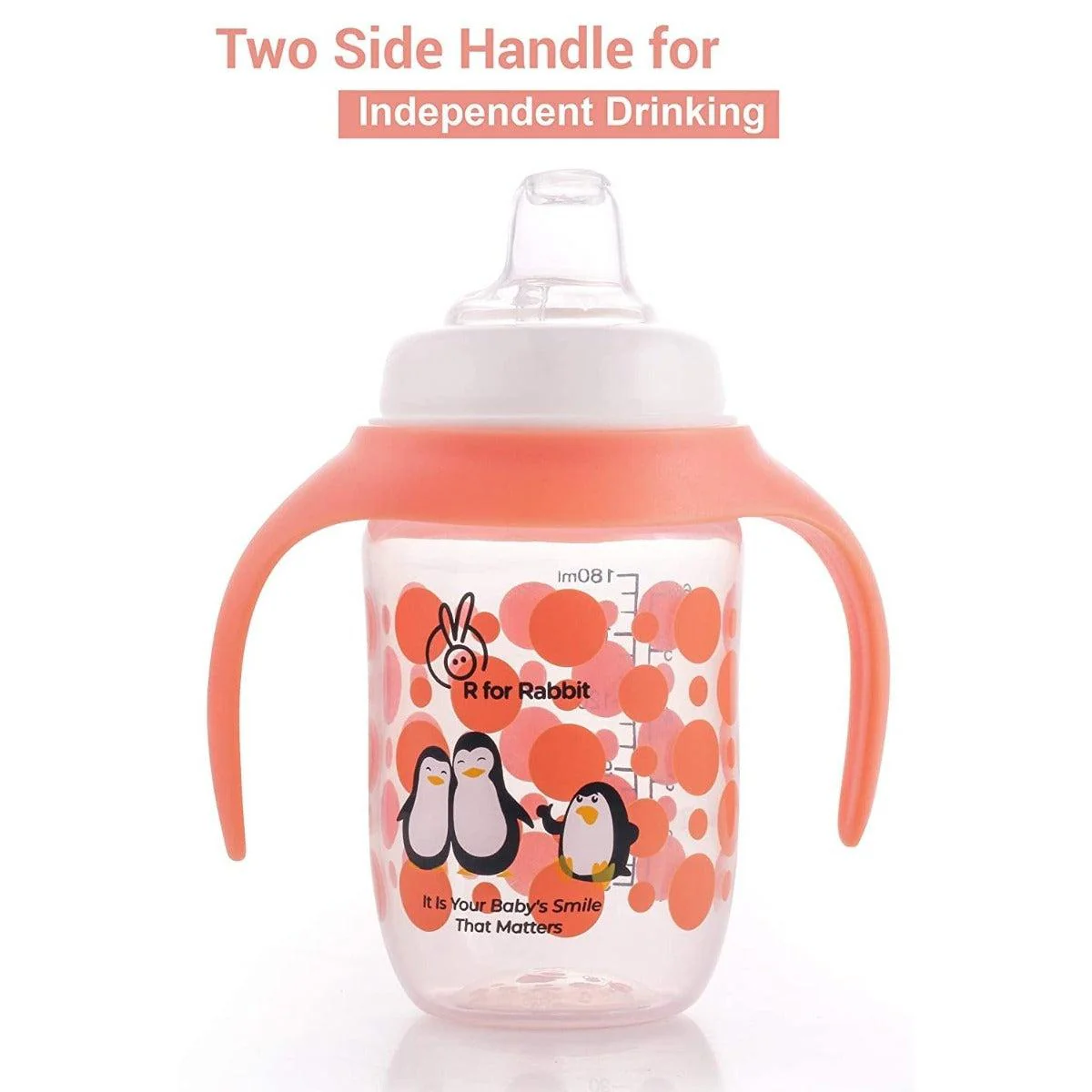 Penguin Spout Cup Sipper Bottle for Babies 180ml - Image 16
