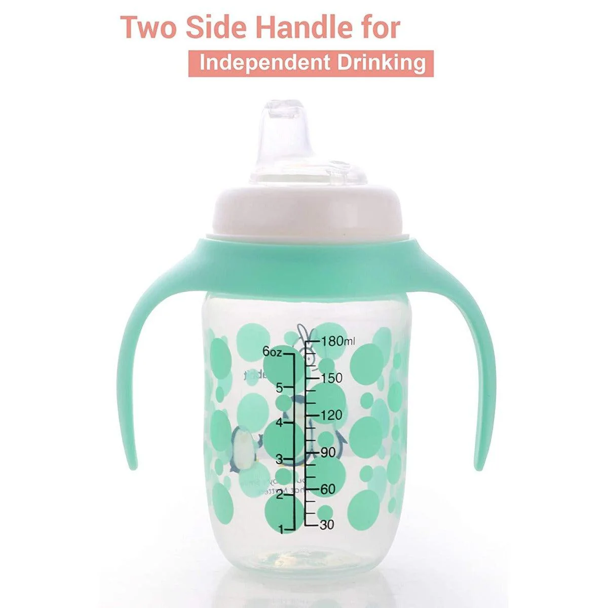 Penguin Spout Cup Sipper Bottle for Babies 180ml - Image 8