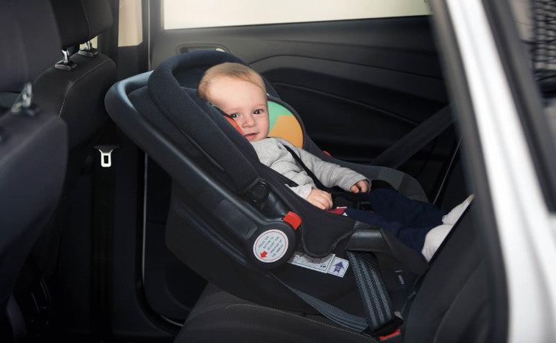 Picaboo 4 In 1 Multipurpose Baby Carry Cot Cum Car Seat With Safety Belt - Colorful - Image 6